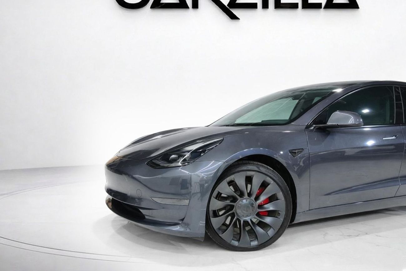 Tesla Model 3 Performance (AWD) AED 2,350 / Monthly l 0% Down payment l Performance l Excellent Condition