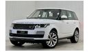 Land Rover Range Rover 2019 Range Rover Vogue HSE V6, Warranty, Full Service History, Excellent Condition, GCC