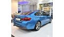 BMW 420i BMW 420i M-Kit 2018 Model!! in BLUE / GREEN Color! GCC Specs AGENCY WARRANTY Oct.2022 or 200,000 KM 