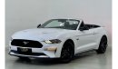 Ford Mustang GT GT 2019 Ford Mustang GT Convertible, November 2024 Ford Warranty, Nov 2022 Service Package, Low K