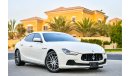 Maserati Ghibli Full Agency Serviced! - Extremely Well Looked After! - Only AED 2,330 Per Month!