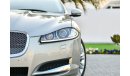 Jaguar XF 2 Y Warranty - GCC - AED 1,322 PER MONTH - 0% DOWNPAYMENT