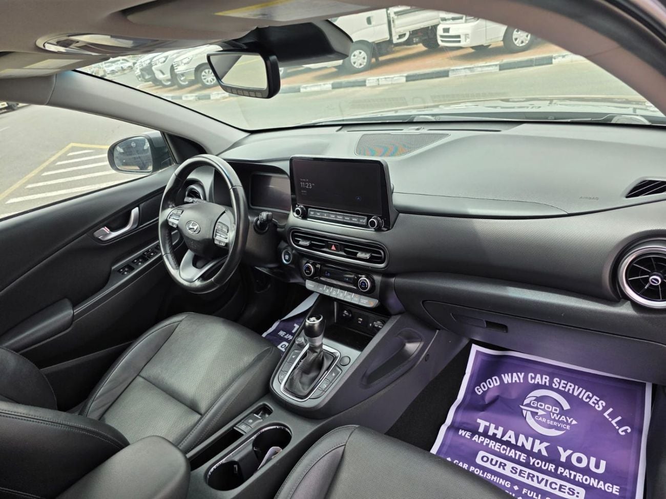 Hyundai Kona 1.6 Limited Turbo Sunroof, Push button, original leather seats and Parking sensors