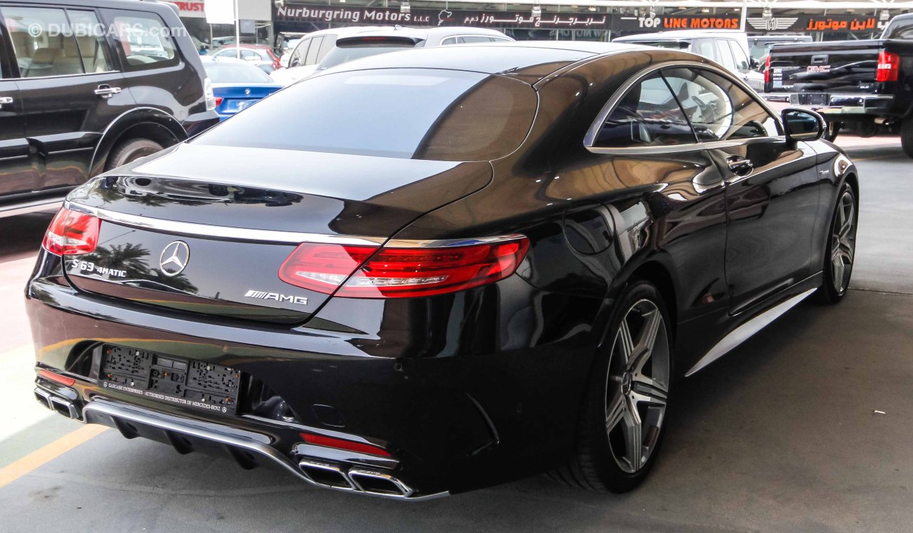 مرسيدس بنز S 63 AMG كوبيه 4 Matic