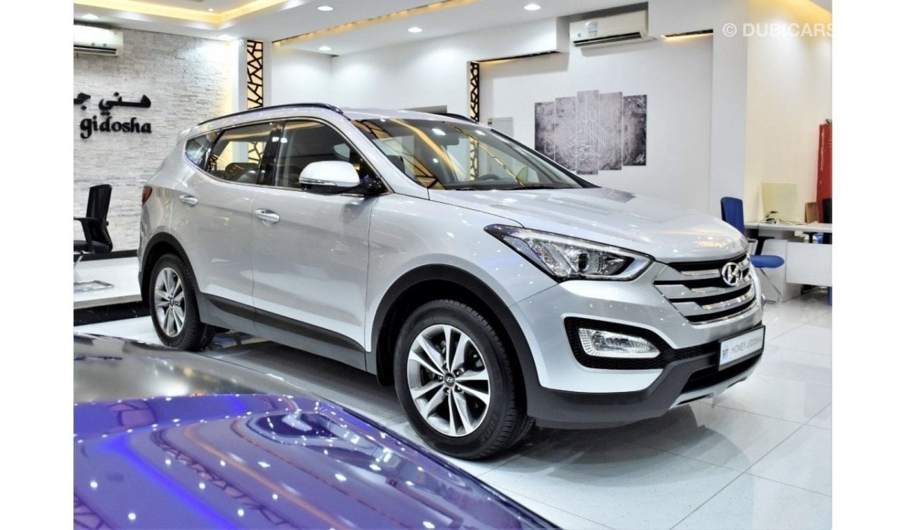 Hyundai Santa Fe EXCELLENT DEAL for our Hyundai SantaFe ( 2015 Model ) in Silver Color GCC Specs