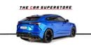 Lamborghini Urus STD 4.0T V8 Blue Eleos-Lamborghini Warranty-Full Carbon Fiber Interior-Bi-Colour Leather