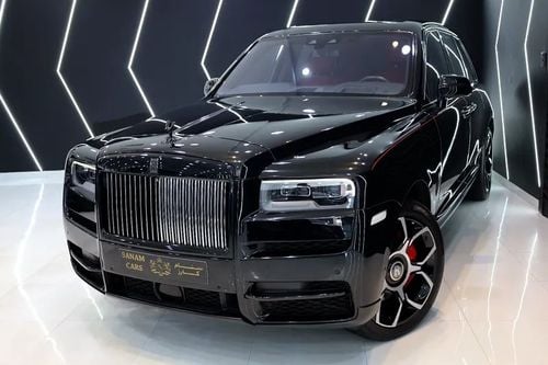 Rolls-Royce Cullinan Bespoke Audio, Executive Rear Seats w/ Entertainment, Rear Curtains, GCC Specs!!
