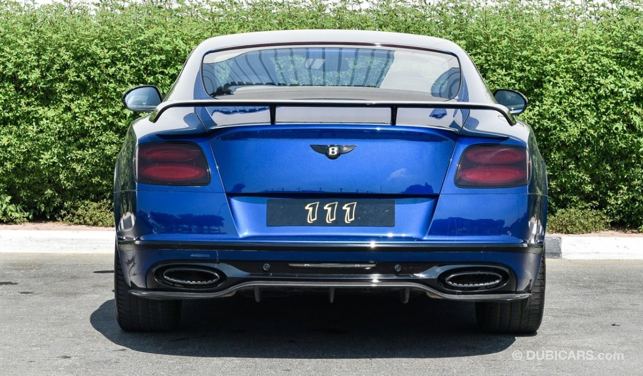 Bentley Continental Supersports / Warranty / GCC Specifications