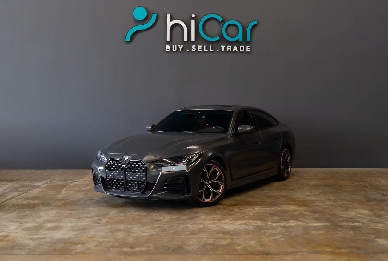BMW 430i M Sport 2.0L AED 2,969 pm • 0% Downpayment • BMW 430i Gran coupe M-Sport • Agency Warranty and Servi