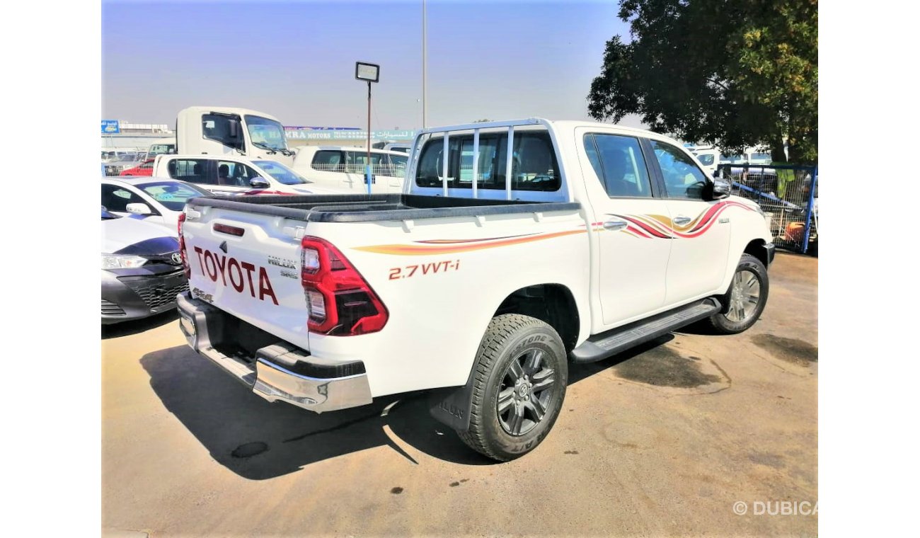 Toyota Hilux 2.7 full option with push start fridge and compr