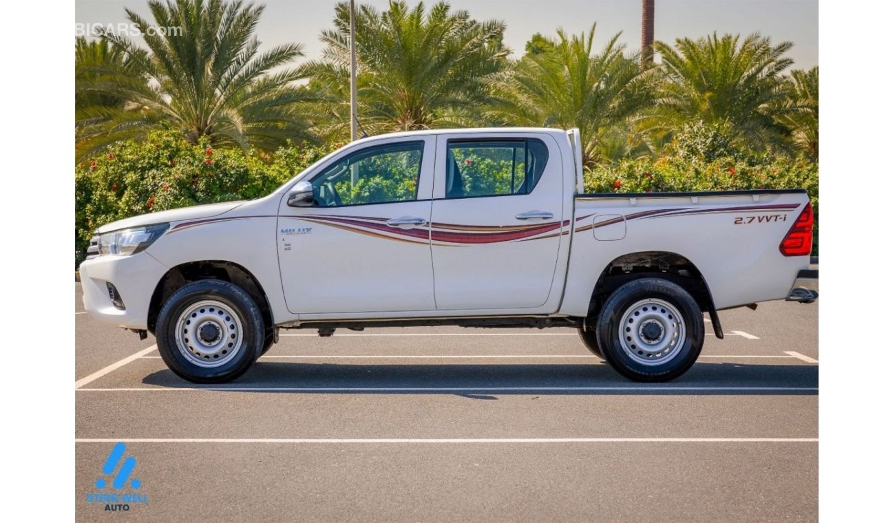 تويوتا هيلوكس GL 2019 2.7L 4x4 Double Cab A/T Petrol / Like New Condition / Ready to Drive / Book Now