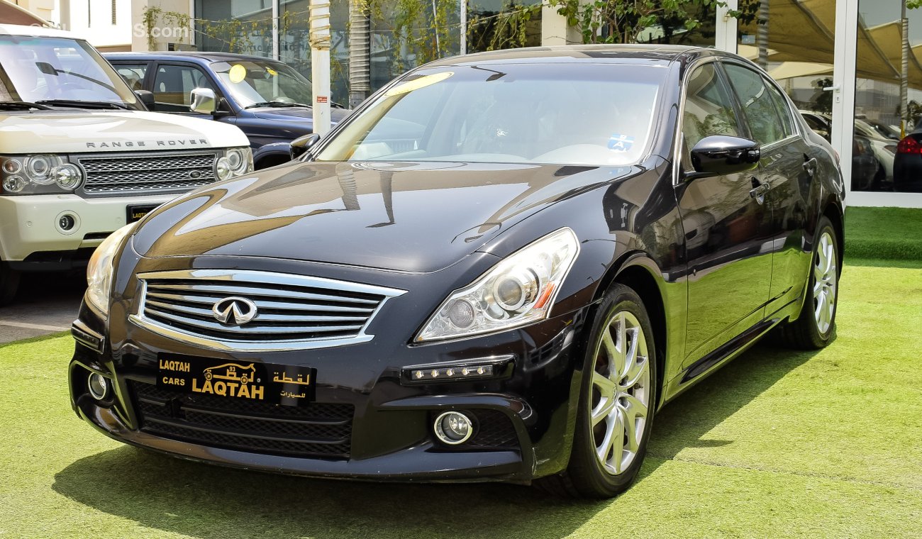 Infiniti G37 in the case of the agency does not need no expenses in the case of accidents without