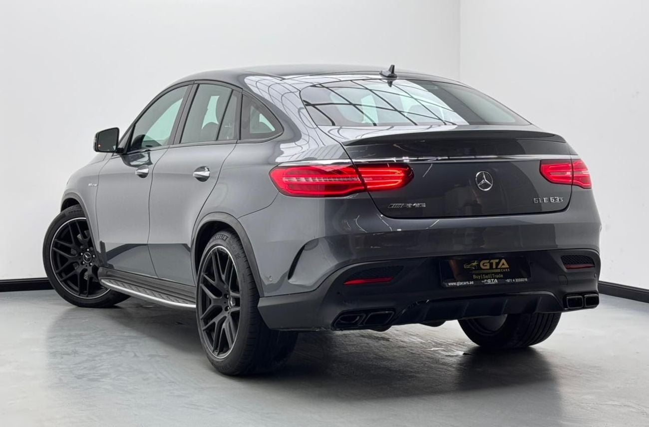 Mercedes-Benz GLE 63 S AMG Coupe 2017 Mercedes-Benz GLE 63 S AMG 4Matic Coupe, Full Service History, Excellent Condition, GCC