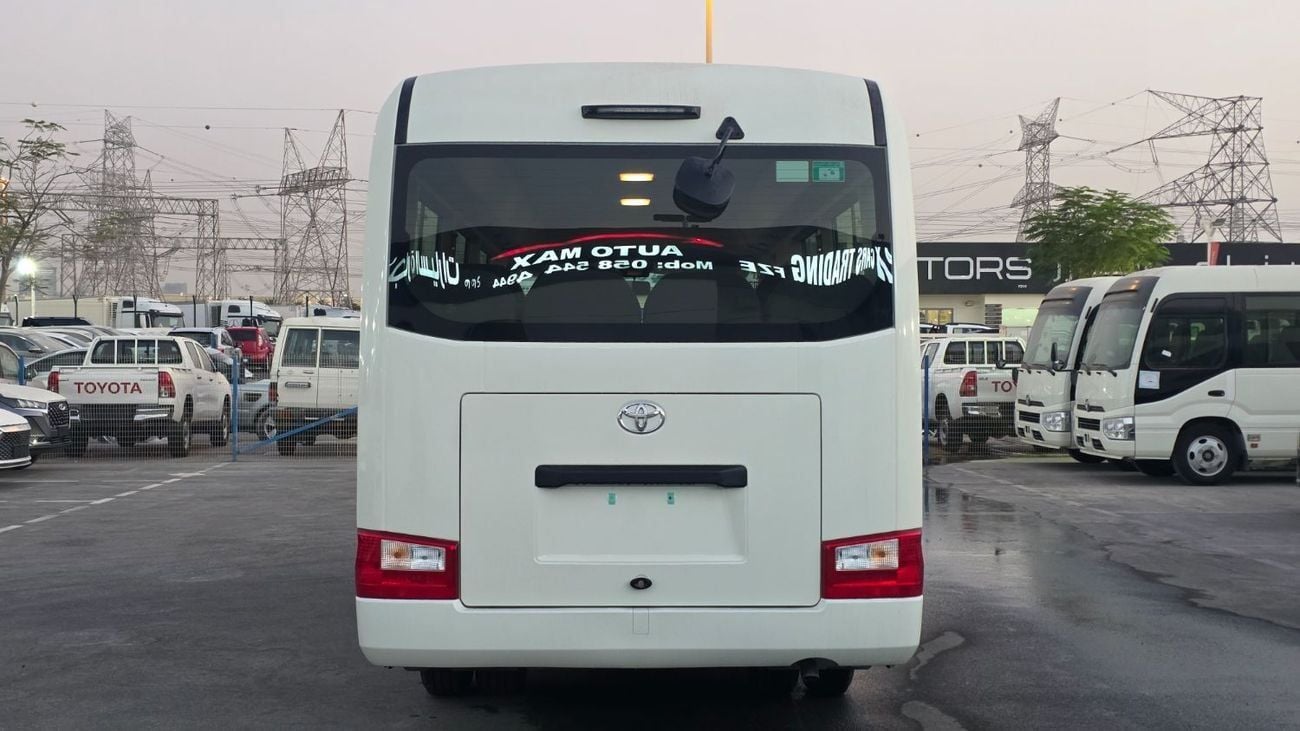 تويوتا كوستر  2026 TOYOTA COASTER 4.2L DSL 23 SEATER
