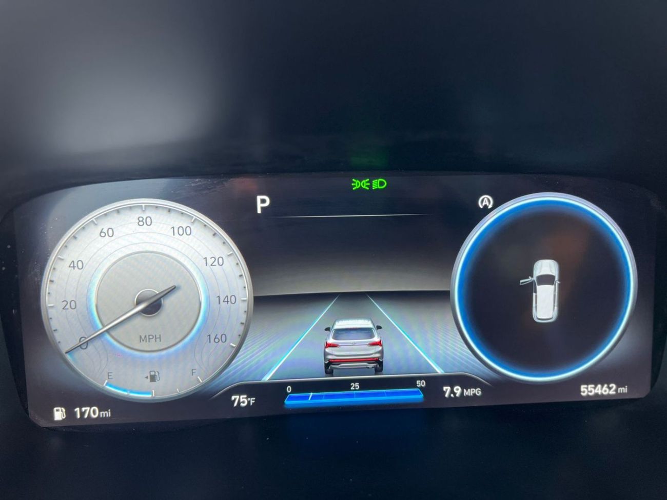 Hyundai Santa Fe 2022 Hyundai Santa Fe - SEL Full Option 2.5L V4 -Panoramic Sunroof - Leather Seat - Rear Camera