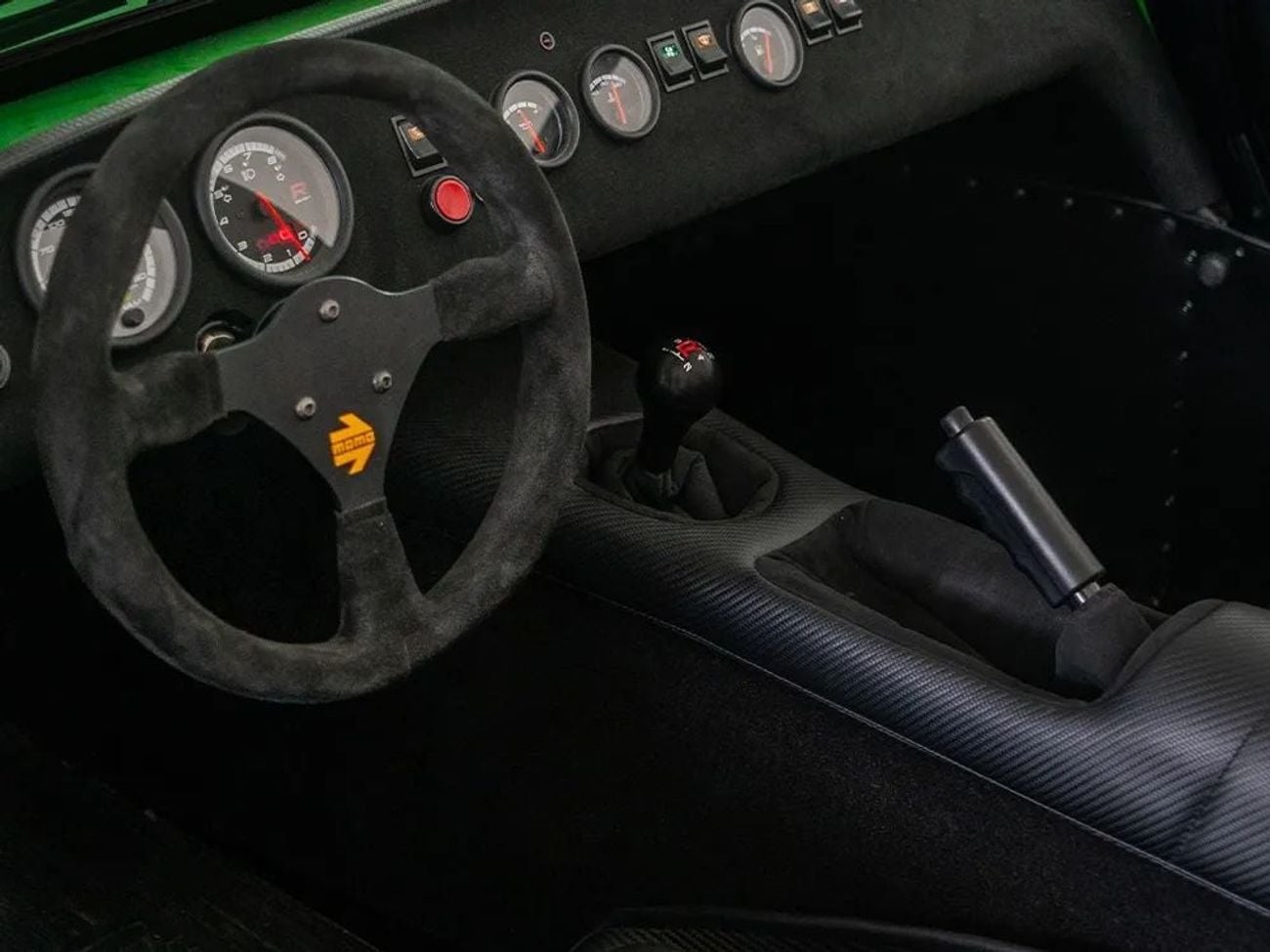 Caterham Seven 340R 2024 Caterham Special Order in Mercedes Magno Hell Green Pearl / Bespoke High Option Order /