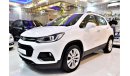 Chevrolet Trax ORIGINAL PAINT Full Service History Chevrolet Trax LTZ 2017 Model!! in White Color!