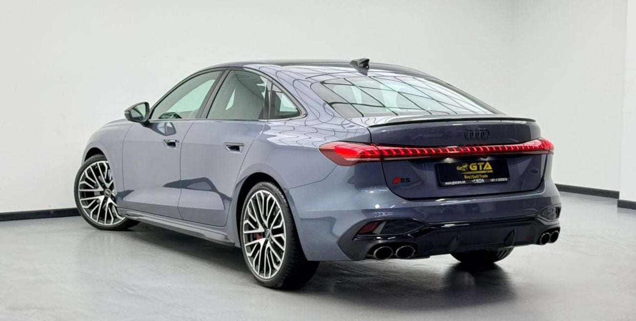 Audi S5 2025 Audi S5 Sportback, 2030 Warranty + Service Pack, Full Audi Service History, Low Km, GCC
