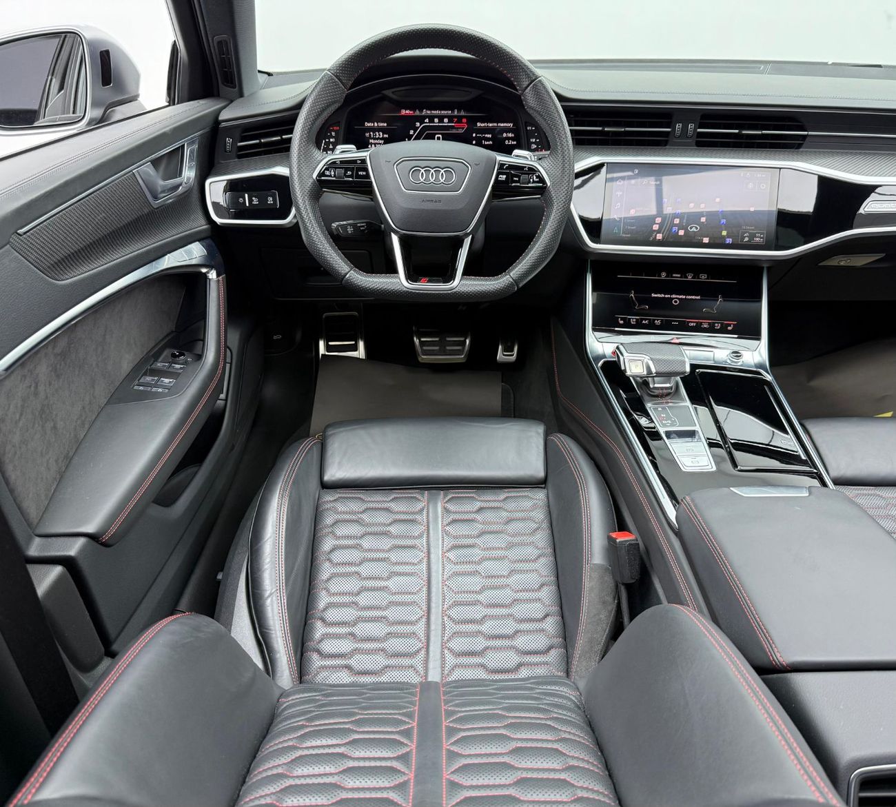 أودي RS6 Avant TFSI quattro 4.0L 2021 Audi RS6 Quattro, 2025 Audi Warranty + Service Pack, Full Audi Service 