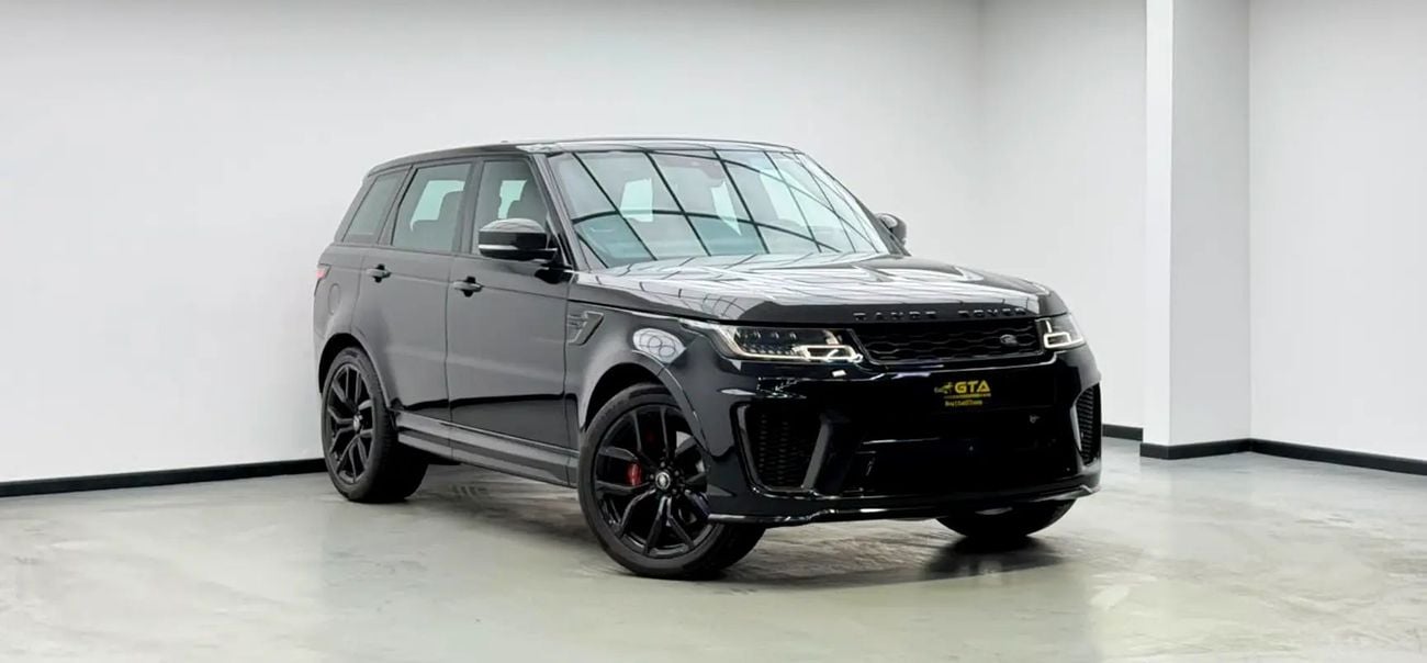 Land Rover Range Rover Sport SVR, Full RR Service History, Carbon Fiber Interior, Fully Loaded, GCC