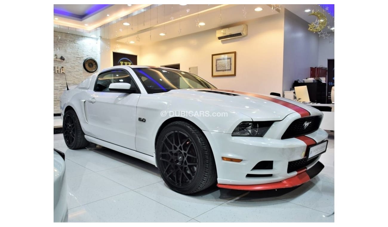 Ford Mustang EXCELLENT DEAL for our Ford Mustang GT 5.0 ( 2014 Model! ) in White Color! GCC Specs