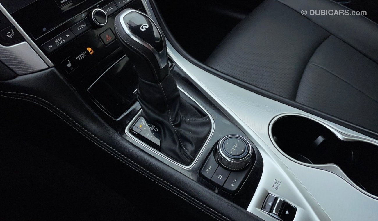 Infiniti Q50 SENSORY + VISIBILITY PACKAGE 3 | Zero Down Payment | Free Home Test Drive