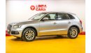 Audi Q5 Audi Q5 2.0L 2017 GCC under Warranty with Zero Down-Payment.