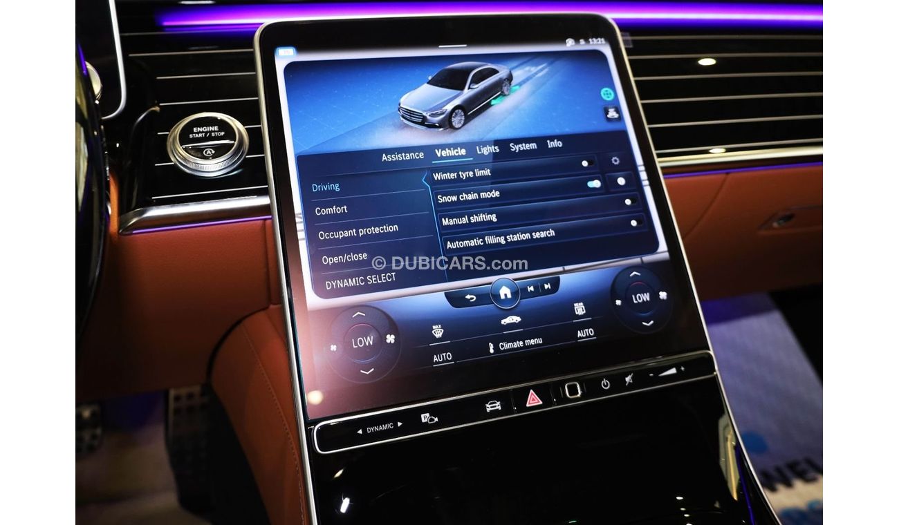 Mercedes-Benz S 500 4M | AMG | FULL OPTION | 5 YEARS WARRANTY WITH SERVICE PKG | SPECIAL INTERIOR | GCC