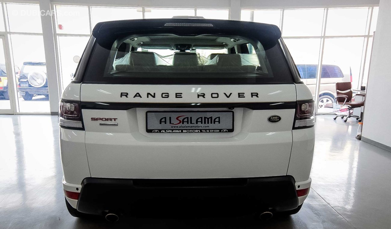 Land Rover Range Rover Sport Supercharged السيارة صيانة الوكالة و تحت الضمان حتى 150000 كم
