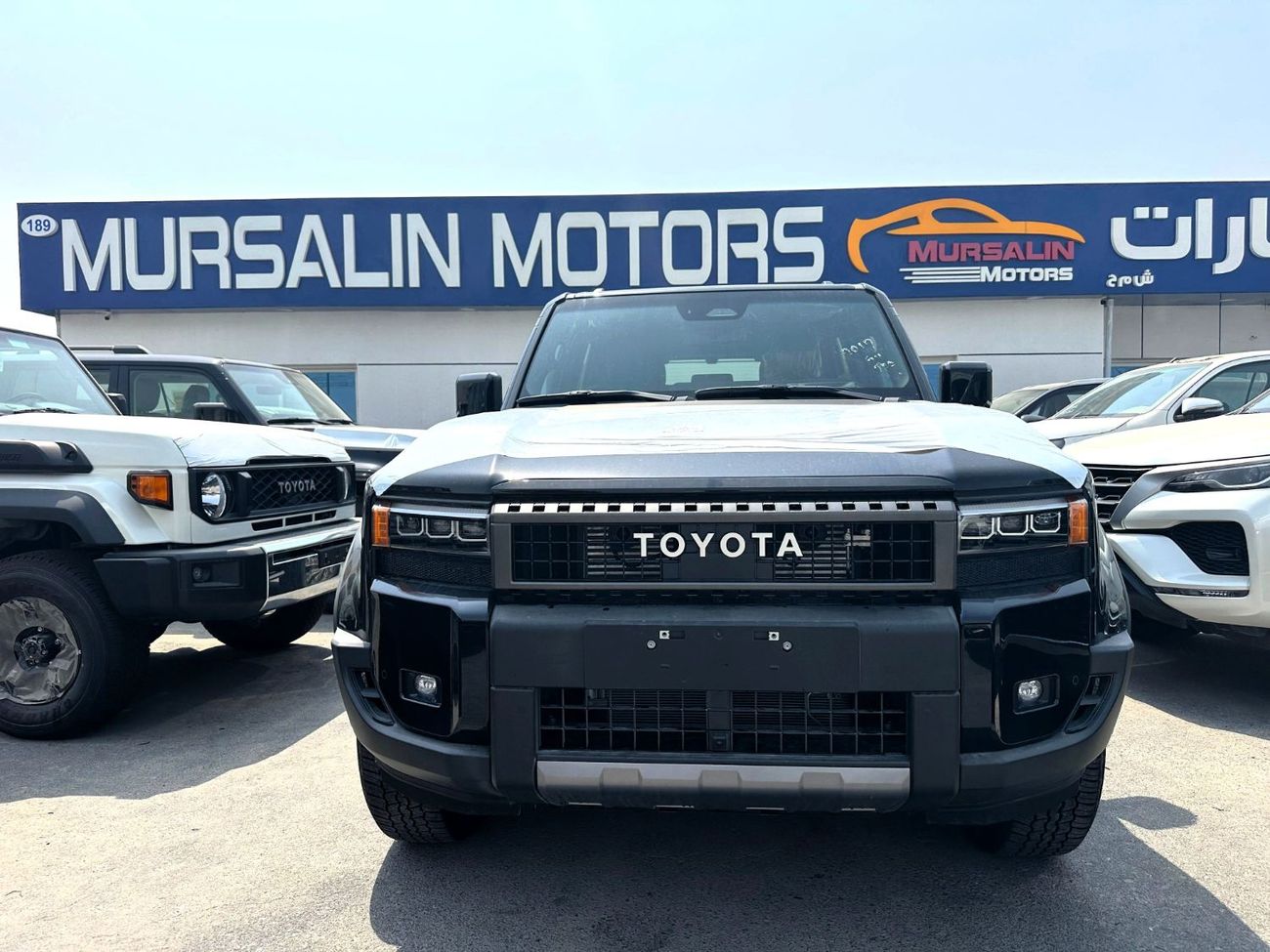 Toyota Prado Adventure Dual Tone 2.4T Toyota Prado 2.4L 2025 Black Petrol Adventure Plus/ Luxury (Export Only)