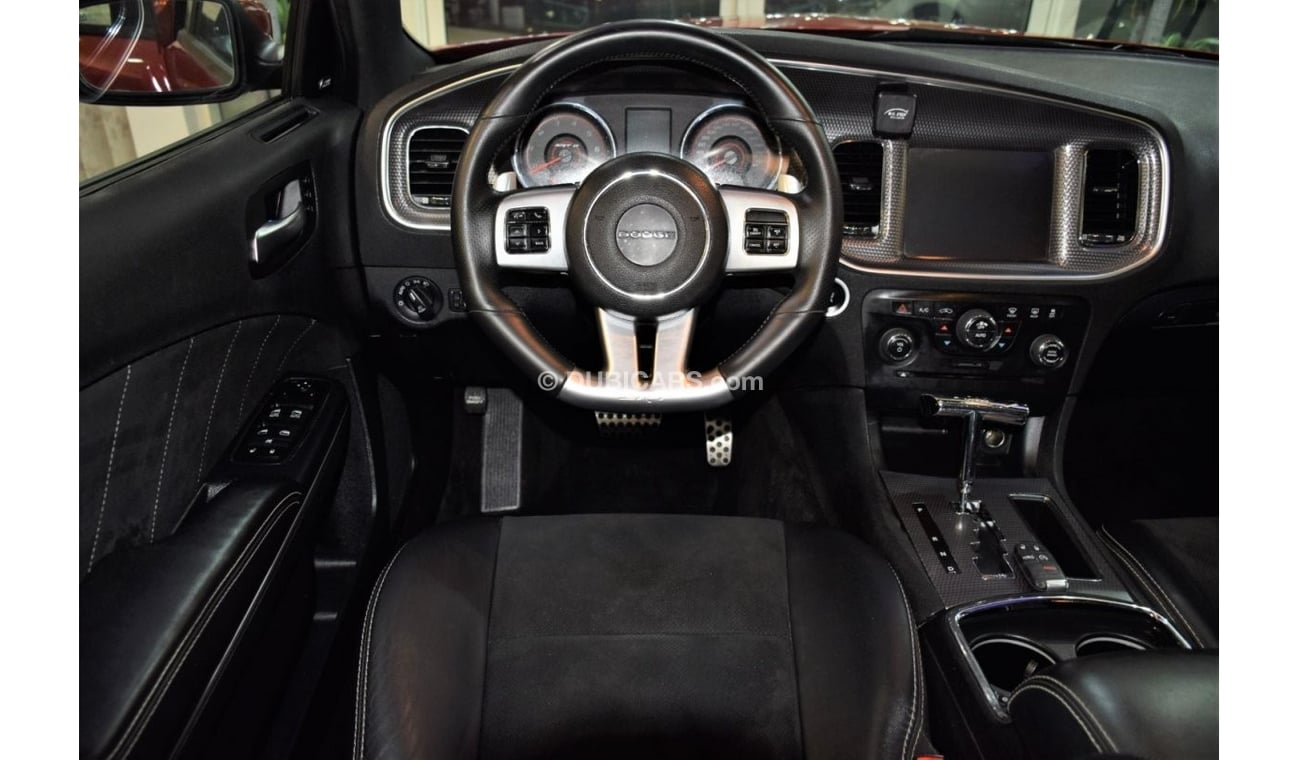 دودج تشارجر EXCELLENT DEAL for our Dodge Charger SRT 6.4L HEMI 2014 Model!! in Red Color! GCC Specs