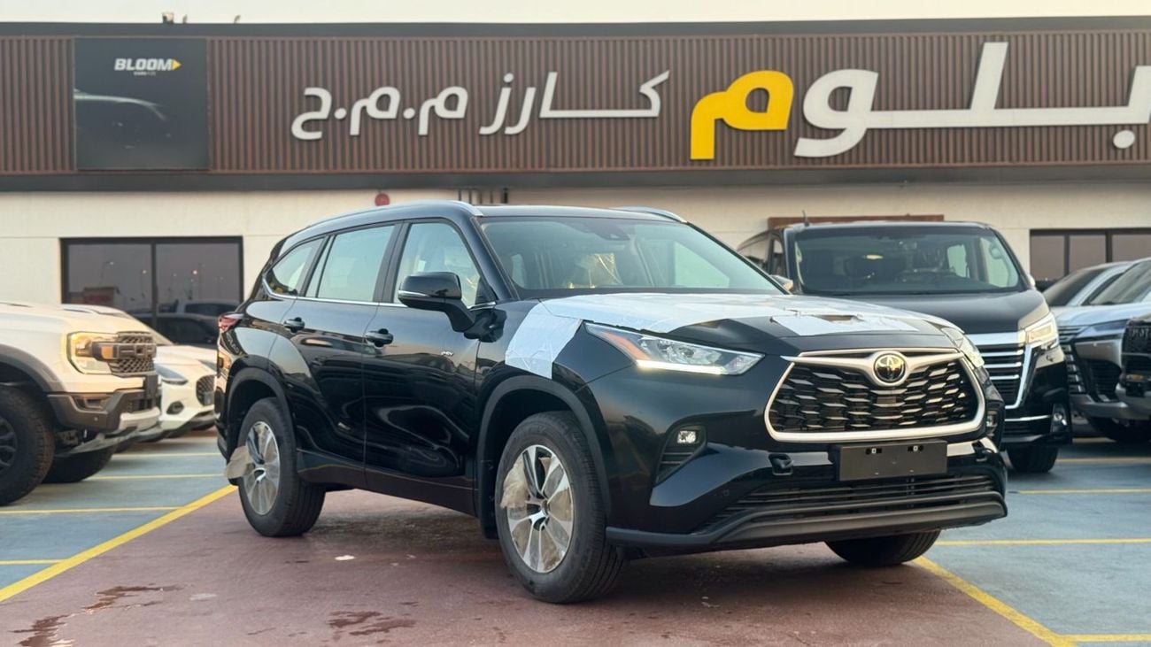Toyota Highlander HIGHLANDER GLE HYBRID 2025 BLACK INSIDE WHITE