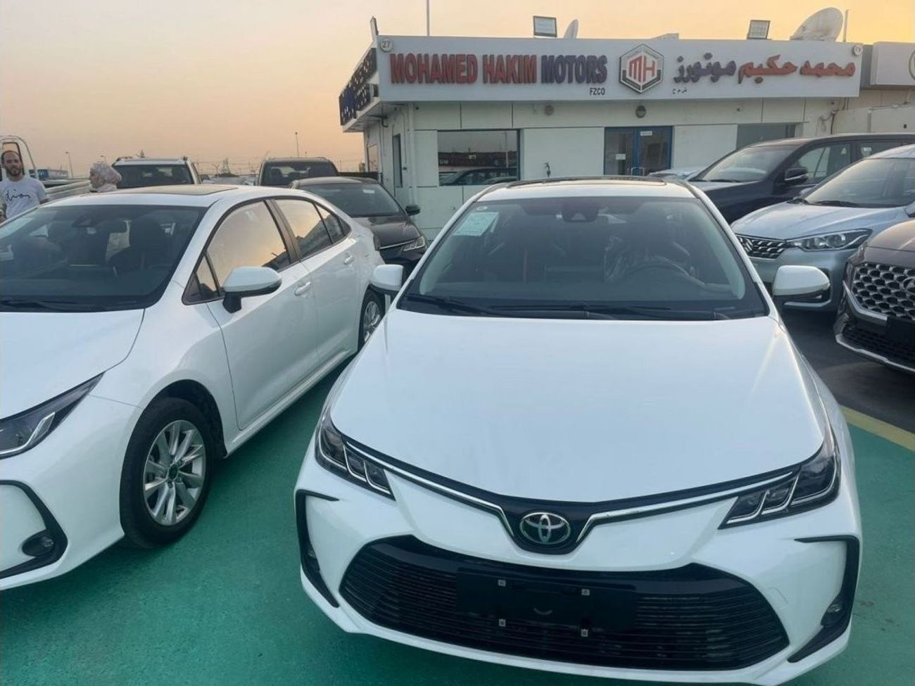 تويوتا كورولا 2023 Toyota Corolla 1200cc Camera Sunroof Push Button Automatic Zero KM