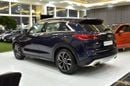 Infiniti QX50 EXCELLENT DEAL for our Infiniti QX50 AWD ( 2021 Model ) in Blue Color GCC Specs