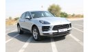 Porsche Macan LOW MILEAGE LIKE BRAND NEW WITH WARRANTY WITH GCC SPECS