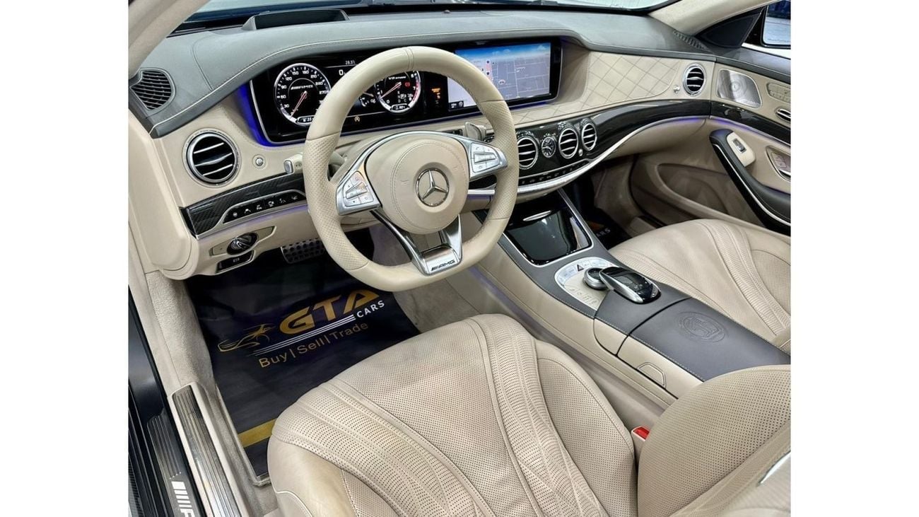 Mercedes-Benz S 63 AMG Std 2015 Mercedes Brabus S63 AMG 4MATIC, 1 Of 1, Full Service History, Fully Loaded, GCC