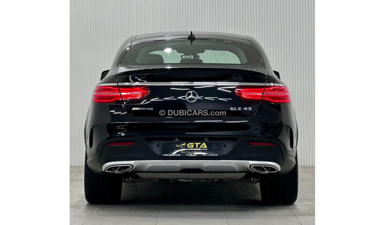 مرسيدس بنز GLE 43 AMG كوبيه 2017 Mercedes Benz GLE43 AMG, Warranty, Full Mercedes Service History, Full Options, GCC