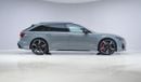 Audi RS6 TFSI Quattro - AED 6,303 P/M - 2 Years Warranty
