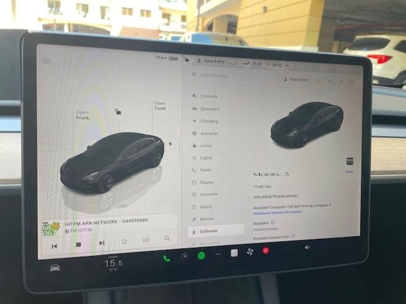 Tesla Model 3 Rear-Wheel Drive 2022 GCC LOW MILEAGE WITH TESLA AGENCY WARRANTY TILL 2030 IN MINT CONDITION