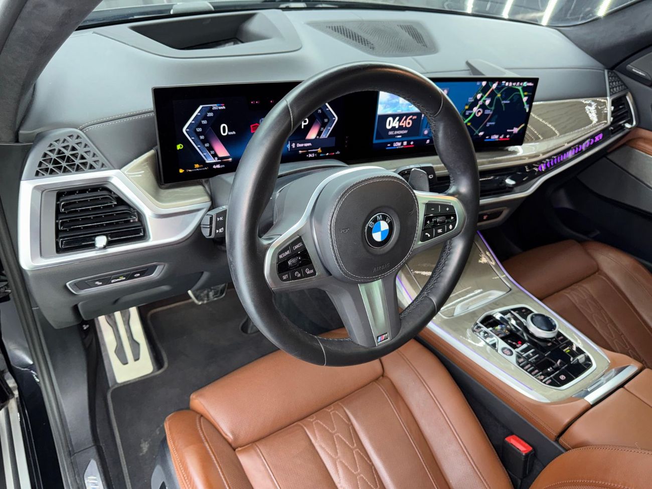 بي أم دبليو X7 40i M Sport Premium 3.0L 2024 BMW X7 xDrive40i, 2029 BMW Warranty + Service Pack, Fully Loaded, 7 Se