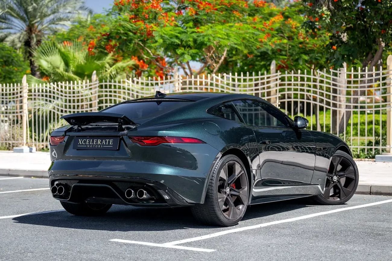 Jaguar F-TYPE 75 P450 Coupe | British Racing Green | Final Edition | Warranty Service Plan