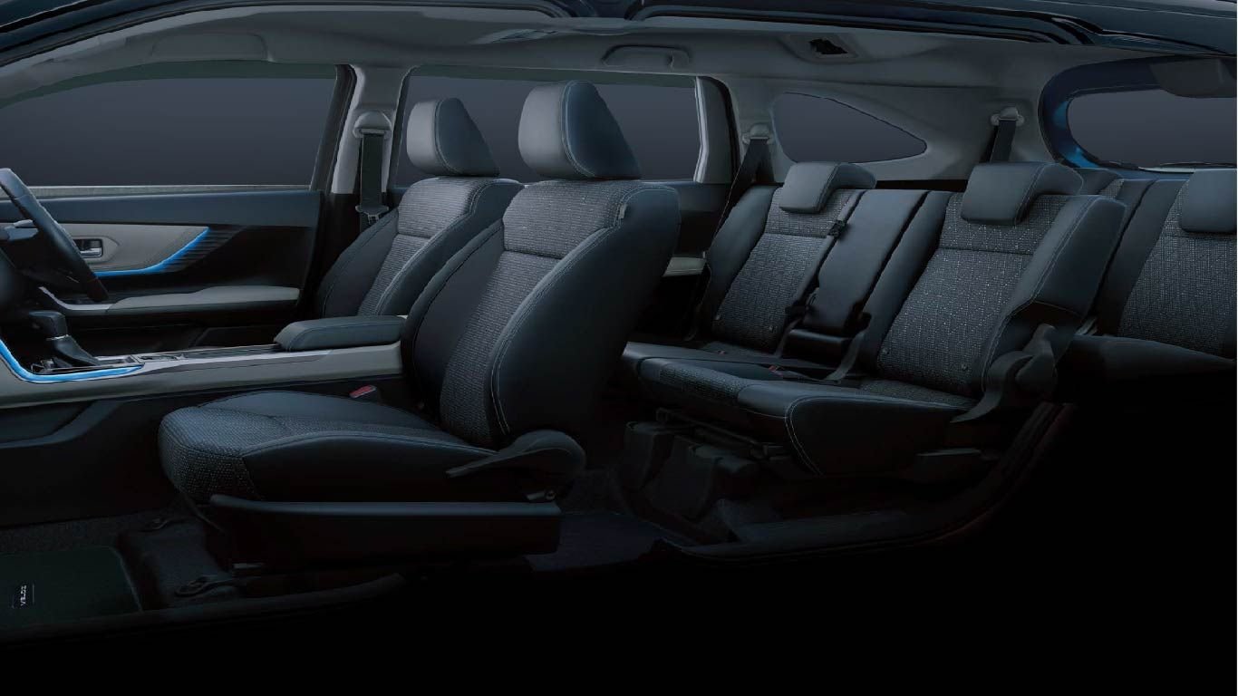 Toyota Veloz interior - Seats
