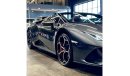 Lamborghini Huracan LP610 EVO Spyder AED 18,065pm • 0% Downpayment • Huracan Spyder • 1 Year Warranty