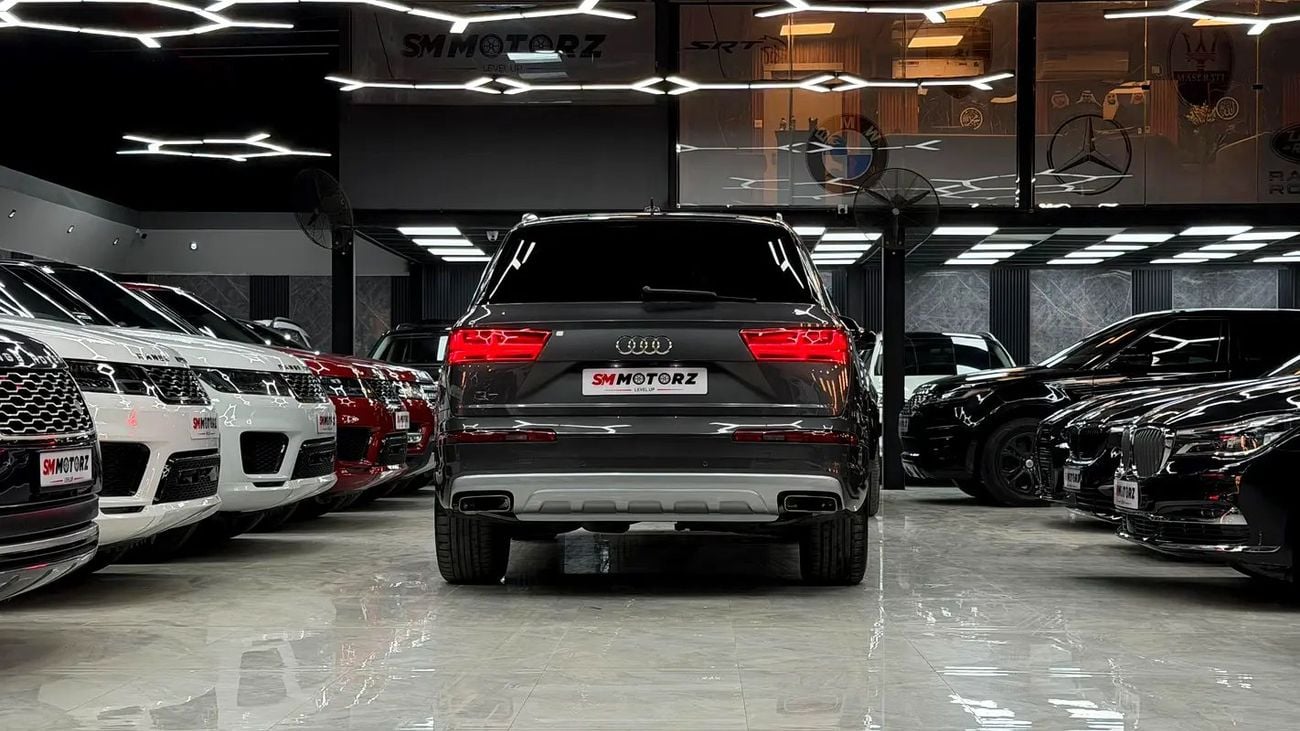 أودي Q7 45 TFSI quattro Luxury 3.0L 45TFSI QUTTRO 7 SEATER FULL ORIGINAL PAINT CLEAN TITLE WITH WARRANTY AND