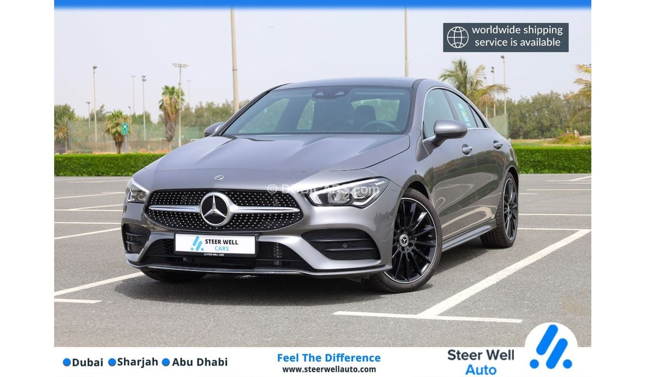 Mercedes-Benz CLA 250 2.0L Sedan | GCC Specs | With 2-Year Warranty | Brand New | Excellent Condition