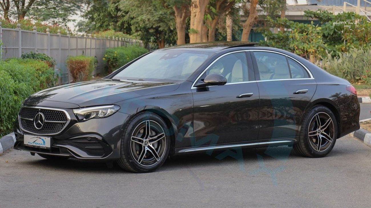 مرسيدس بنز E200 AMG EQ Boost 2.0L RWD 2026 0KM With 5 Years Or 200,000 Km Warranty