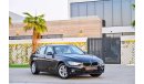 BMW 318i 1,155 P.M | 0% Downpayment | Perfect Condition