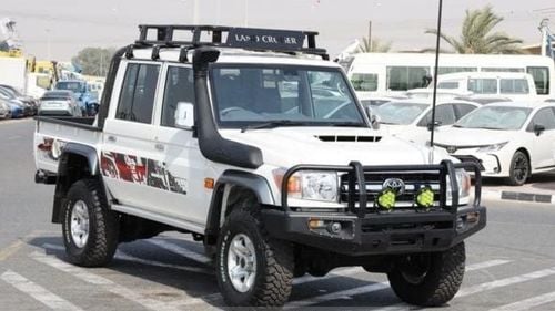 تويوتا لاند كروزر بيك آب 2022 TOYOTA LAND-CRUISER GX FULLY LOADED DOUBLE CABIN