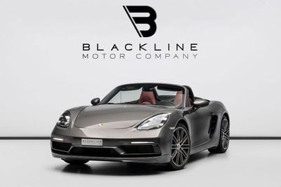 Porsche 718 Boxster STD SUMMER STARTS NOW | EXCLUSIVE DEAL BY BLACKLINE, 2025 Porsche Boxster,  Agency Warranty, GCC