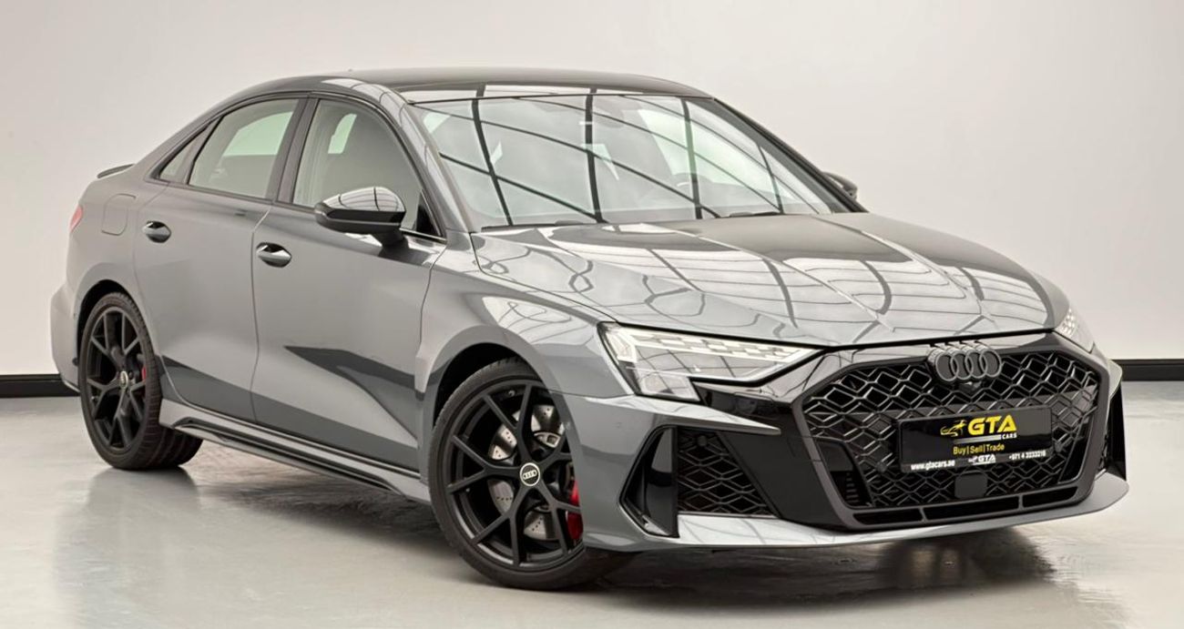 أودي RS3 2025 Audi RS3 Quattro, FEB 2030 Audi Warranty + Service Contract, Full Audi Service History, GCC